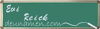 Evi Reick Visitenkarte